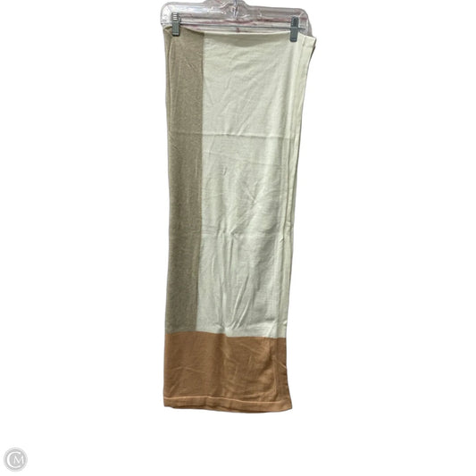 Shawl By Cme In Tan, Size: Osfm