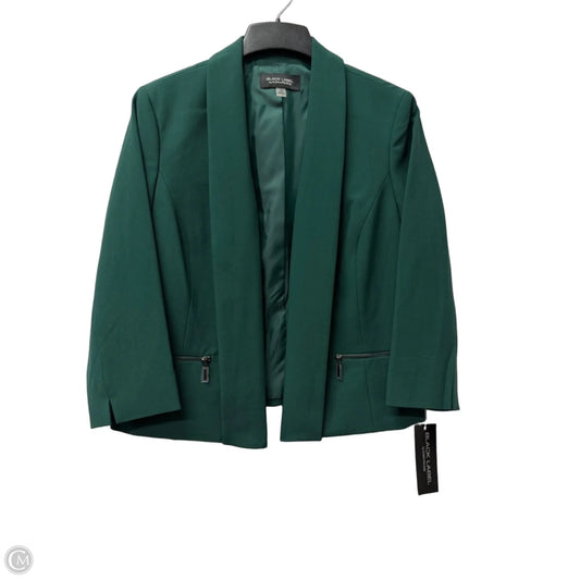 Blazer By Black Label In Green, Size: L