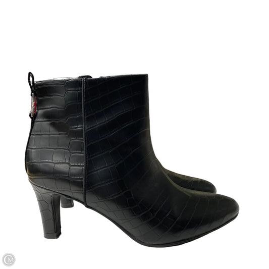 Boots Ankle Heels By Life Stride In Black, Size: 7.5