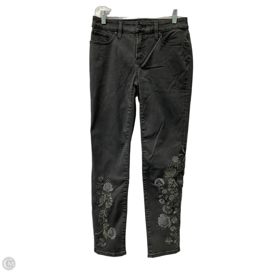 Jeans Straight By Chicos In Black, Size: 2