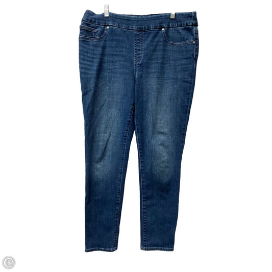 Jeans Jeggings By Chicos In Blue, Size: 12