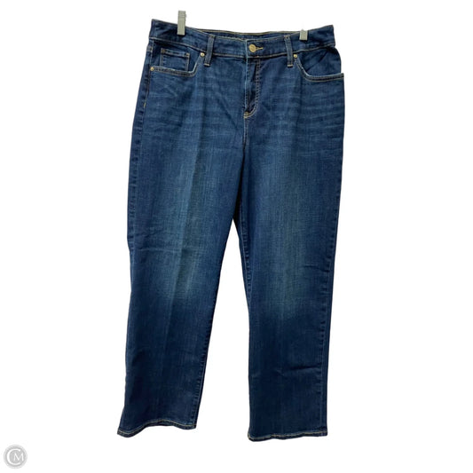 Jeans Straight By Chicos In Blue, Size: 12