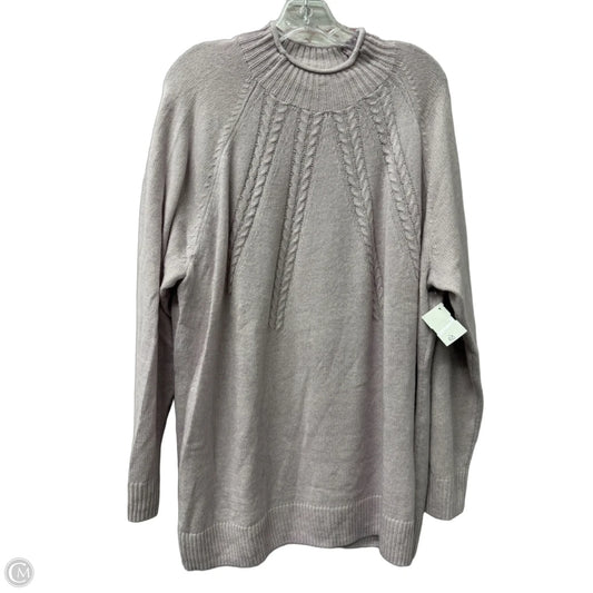 Sweater By D&co. In Purple, Size: 2x
