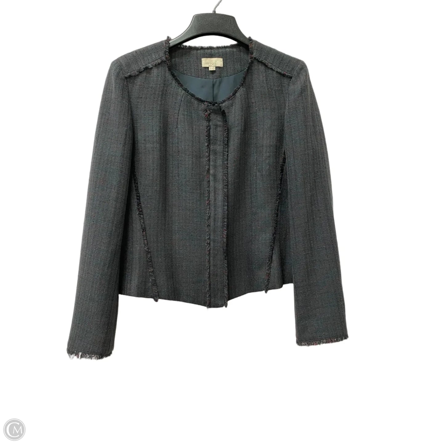 Blazer By Loft In Grey, Size: Xl