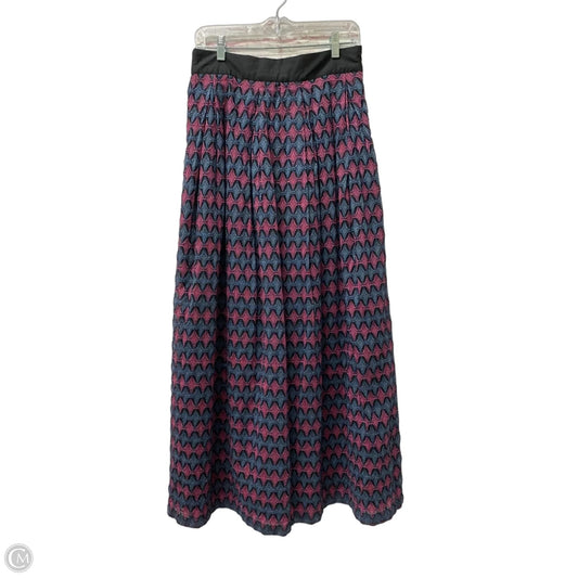 Skirt Maxi By Let Me Be In Blue & Pink, Size: M