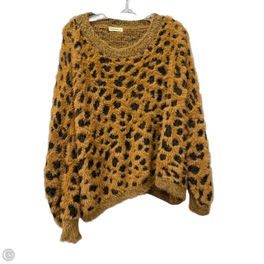 Sweater By Andthewhy In Animal Print, Size: M