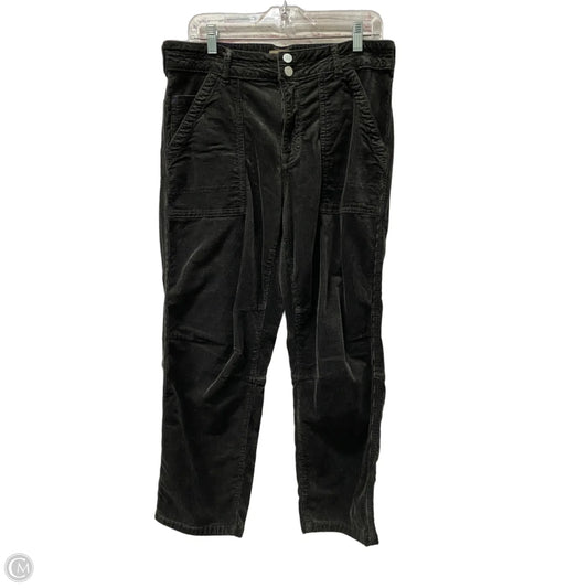 Pants Corduroy By Pilcro In Black, Size: 10
