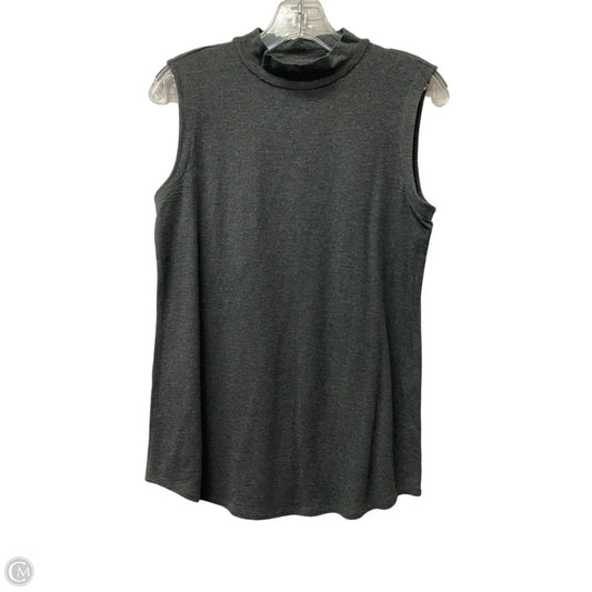 Top Sleeveless By Eileen Fisher In Grey, Size: Xs