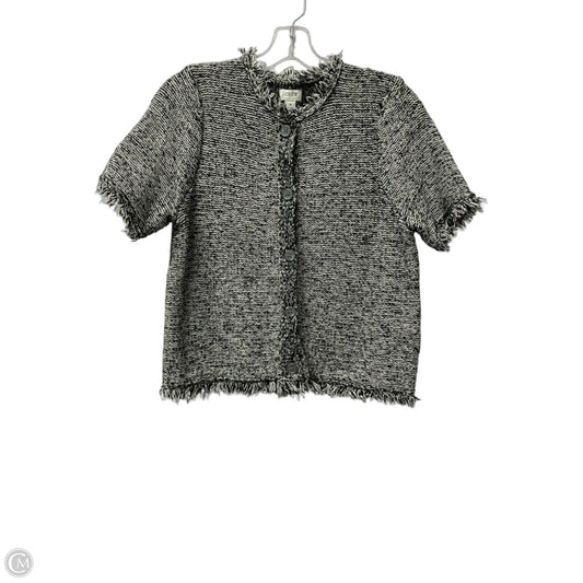 Sweater Short Sleeve By J. Crew In Black, Size: S
