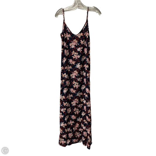 Dress Casual Maxi By Loft In Floral Print, Size: 8