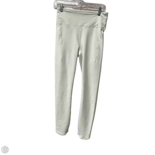 Athletic Leggings By Athleta In White, Size: M