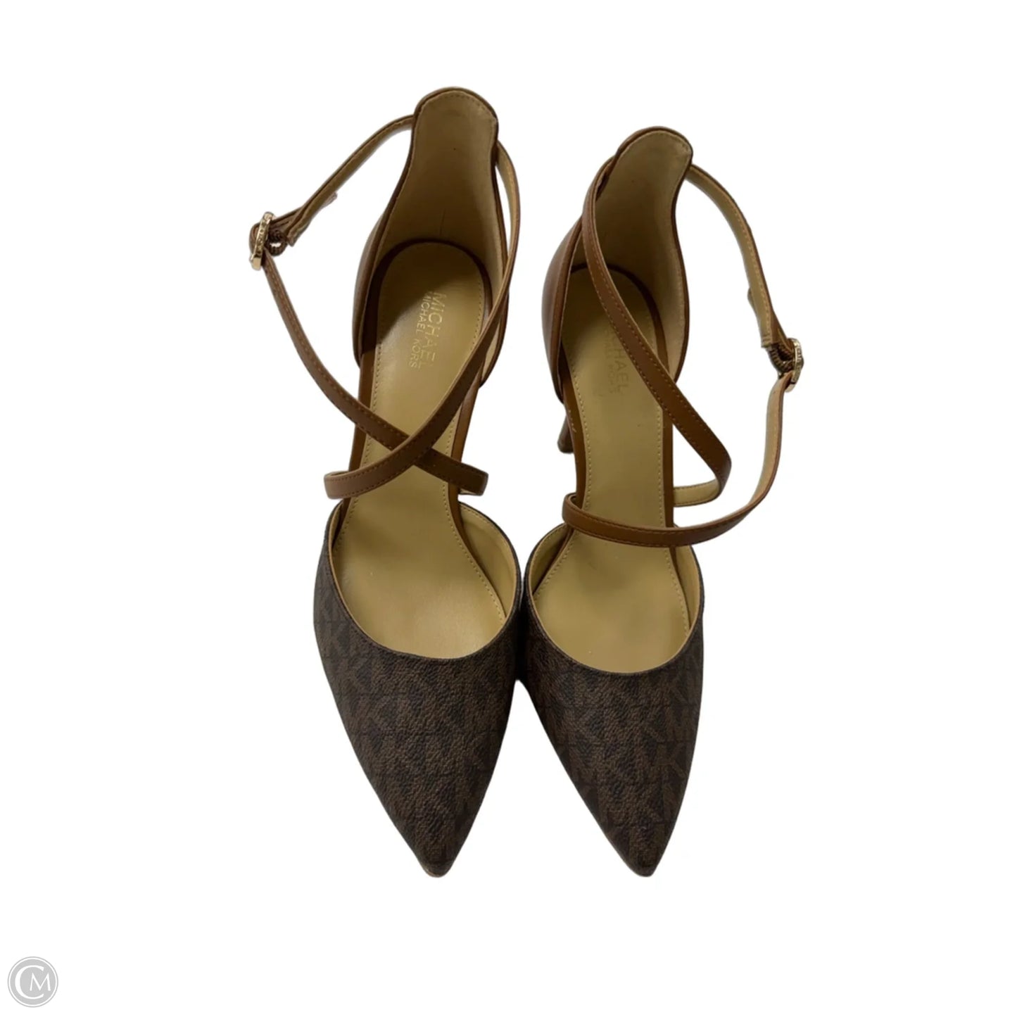 Shoes Heels Kitten By Michael By Michael Kors In Brown, Size: 6.5
