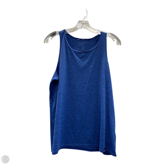 Athletic Tank Top By Patagonia In Blue, Size: L