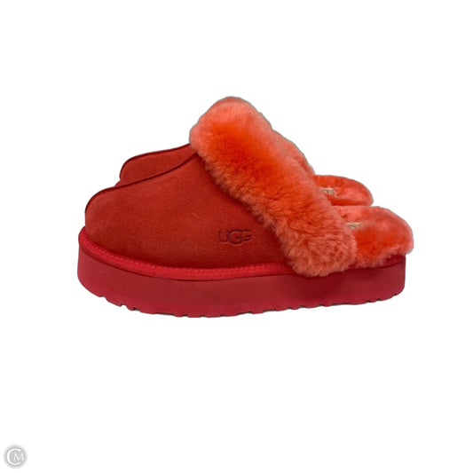 Shoes Designer By Ugg In Pink, Size: 9