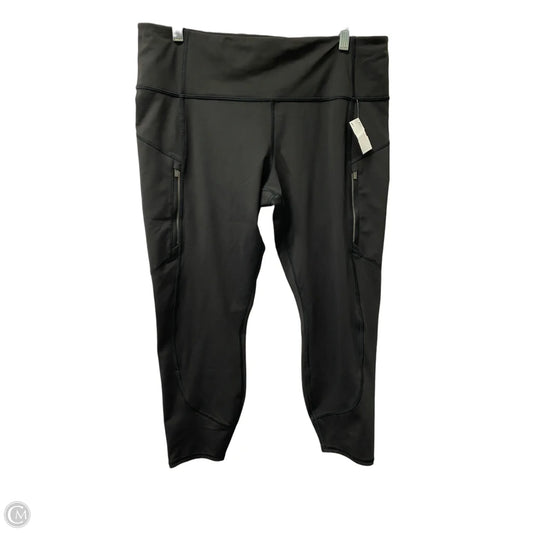 Athletic Capris By Athleta In Animal Print, Size: 0