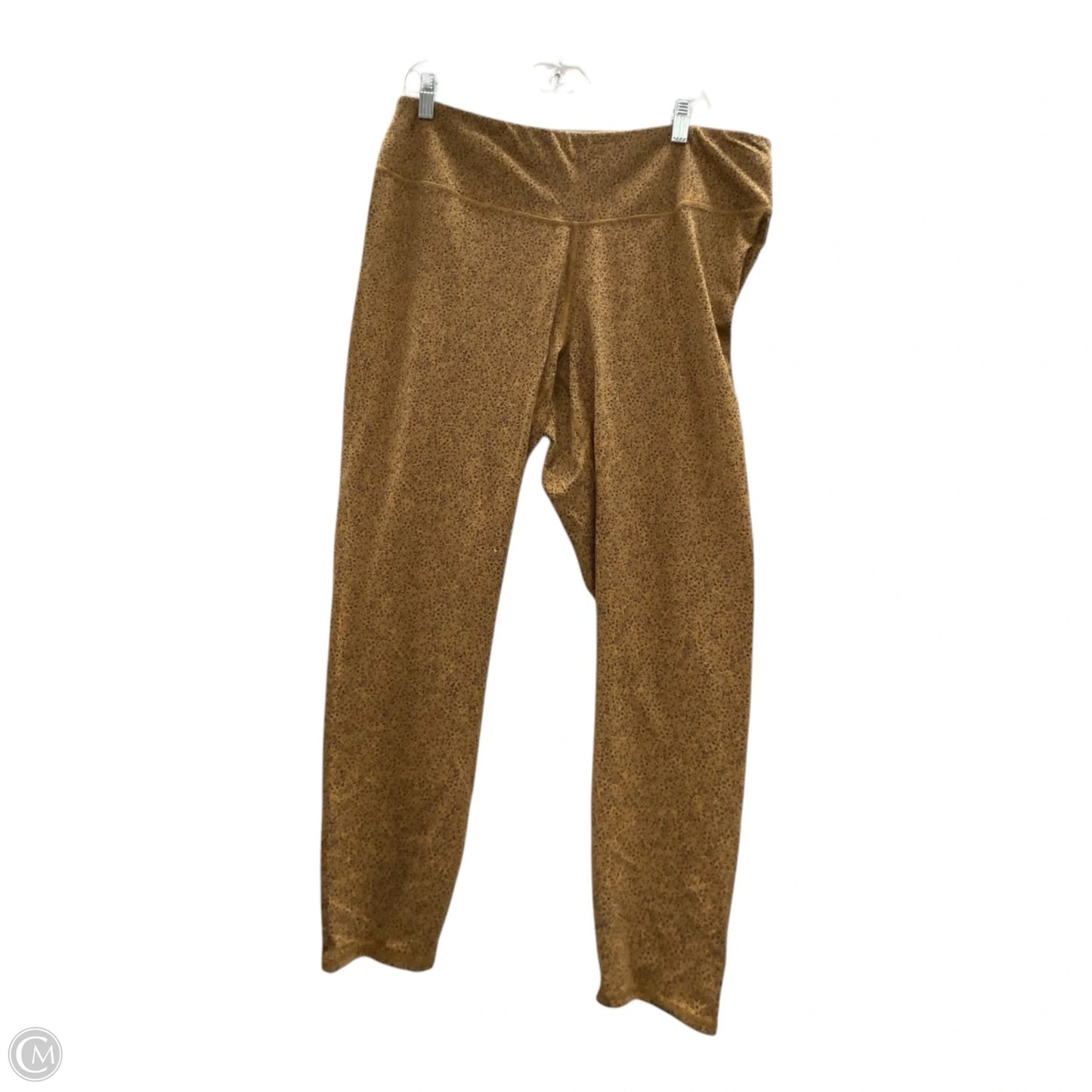Athletic Leggings By J. Jill In Brown, Size: Xl