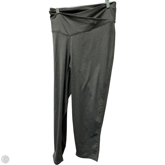 Athletic Leggings By Cme In Grey, Size: 2x
