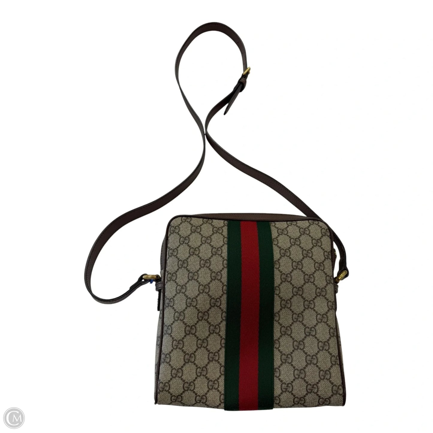 Crossbody Luxury Designer By Gucci, Size: Medium