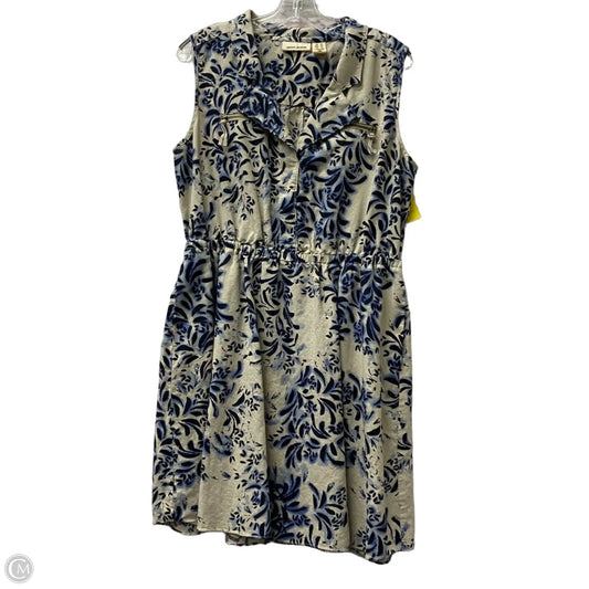 Dress Casual Short By Dkny In Blue, Size: Xl
