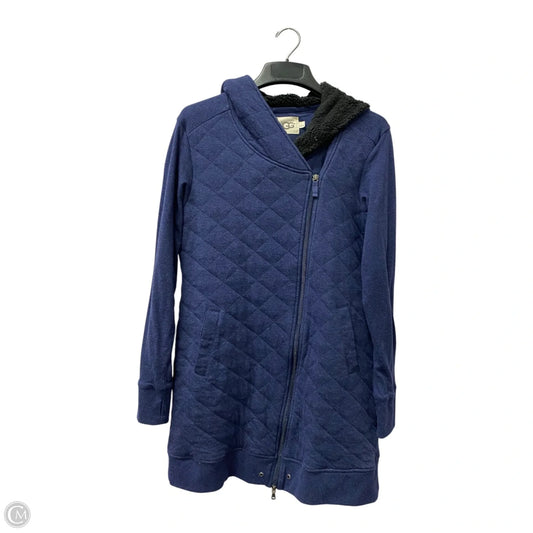 Coat Designer By Ugg In Blue, Size: L