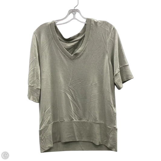 Athletic Sweatshirt Crewneck By Athleta In Green, Size: M