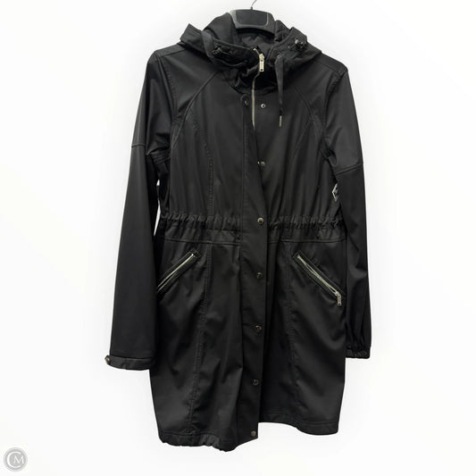 Coat Raincoat By Zella In Black, Size: M