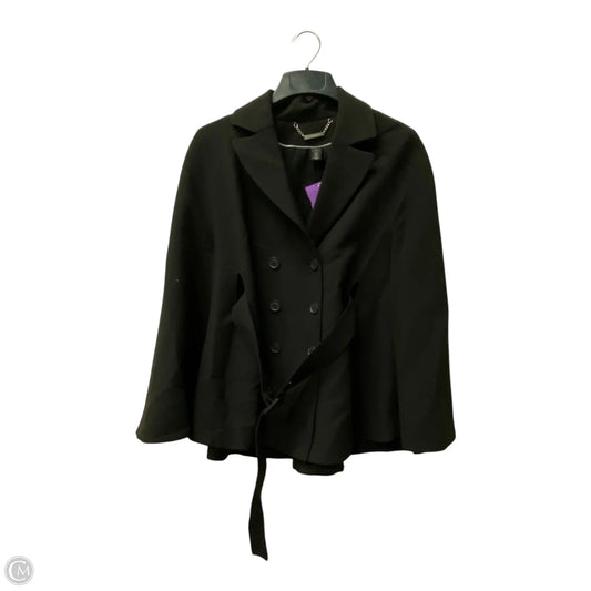 Poncho By White House Black Market In Black, Size: S