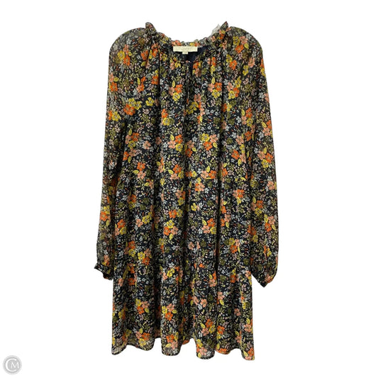 Dress Casual Midi By Loft In Blue, Size: L