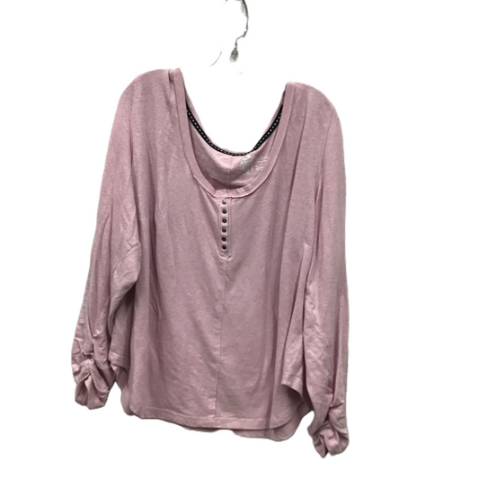 Top Long Sleeve By Pilcro  Size: 3x