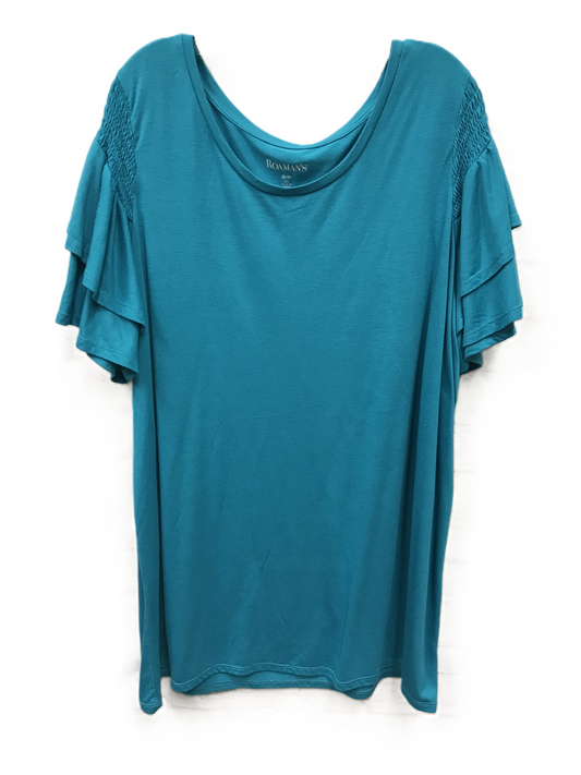 Top Short Sleeve By Roamans  Size: 2x