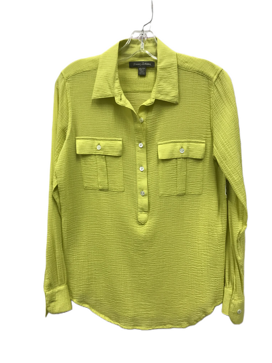 Green Top Long Sleeve By Tommy Bahama, Size: Xs