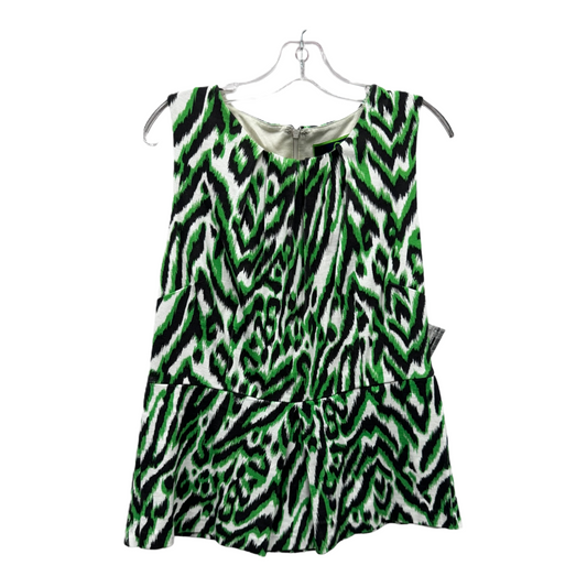 Green Top Sleeveless By C Wonder, Size: L