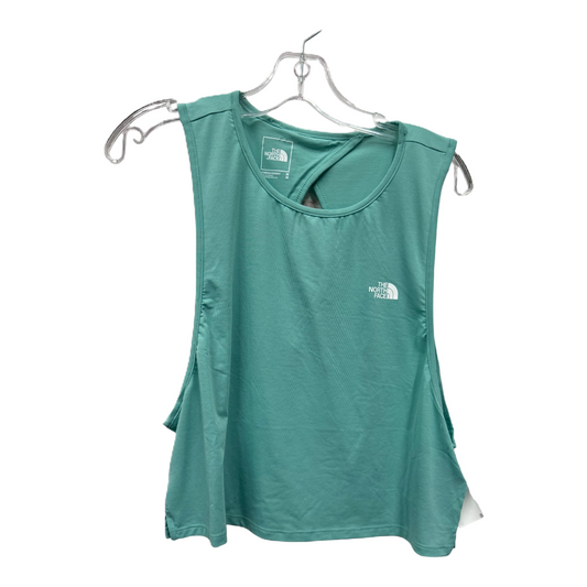 Green Athletic Tank Top By The North Face, Size: M