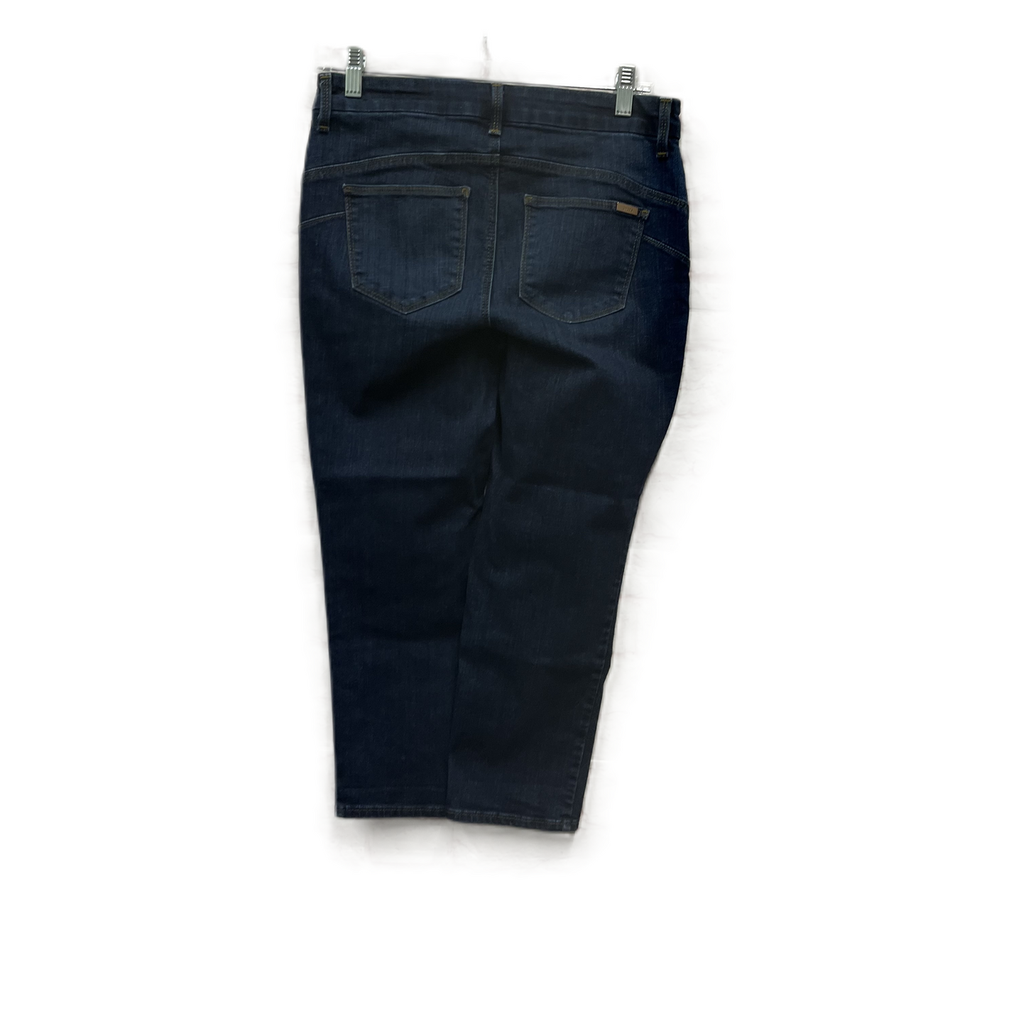 Jeans Cropped By Chicos In Blue Denim, Size: 00