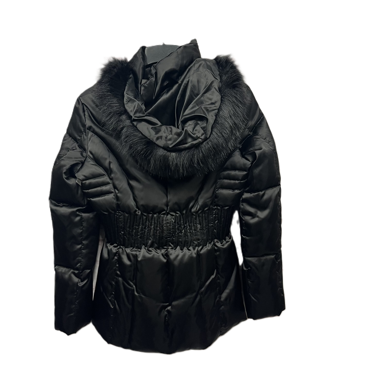 Coat Puffer & Quilted By Laundry In Black, Size: M