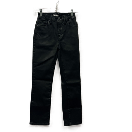 Jeans Skinny By Good American In Black Denim, Size: 00