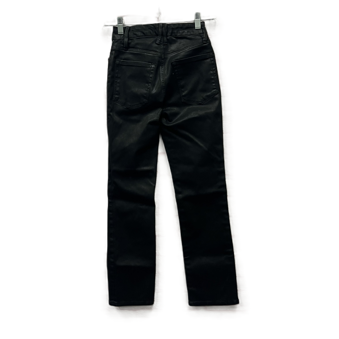 Jeans Skinny By Good American In Black Denim, Size: 00