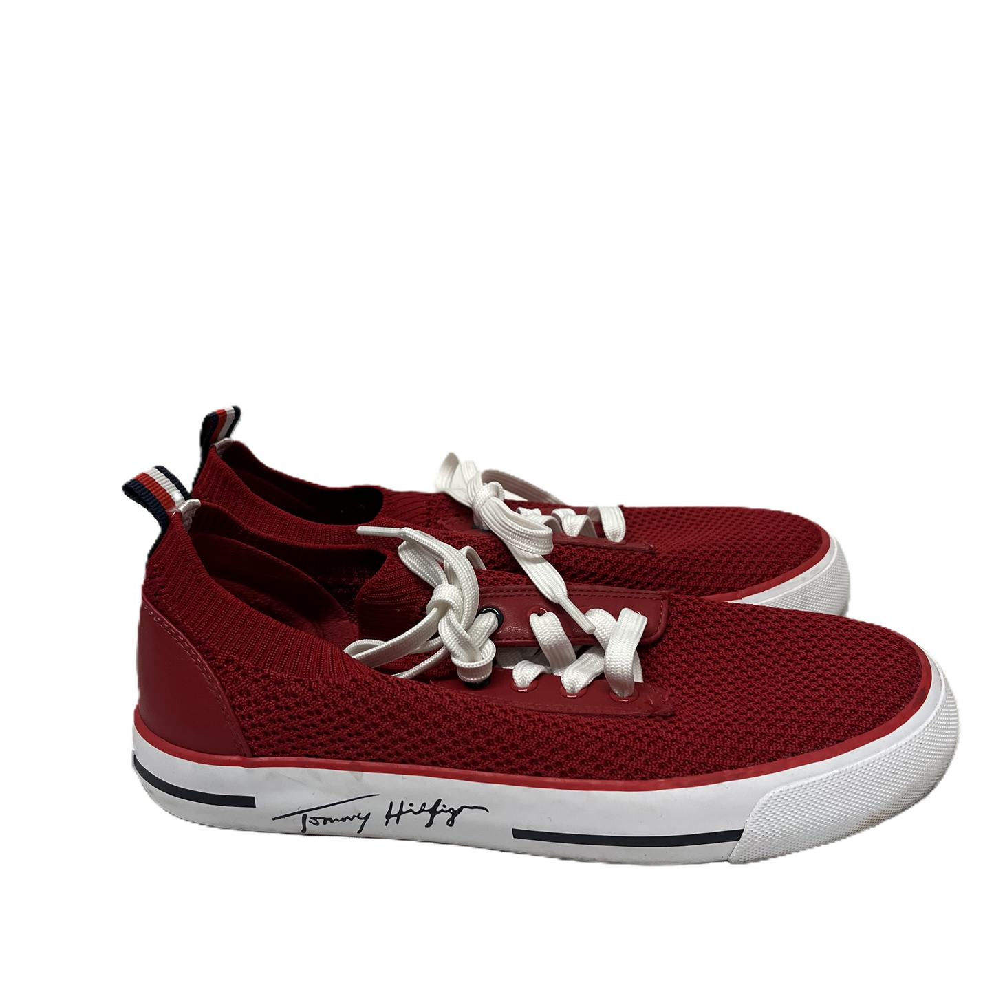 Shoes Sneakers By Tommy Hilfiger In Red, Size: 7.5