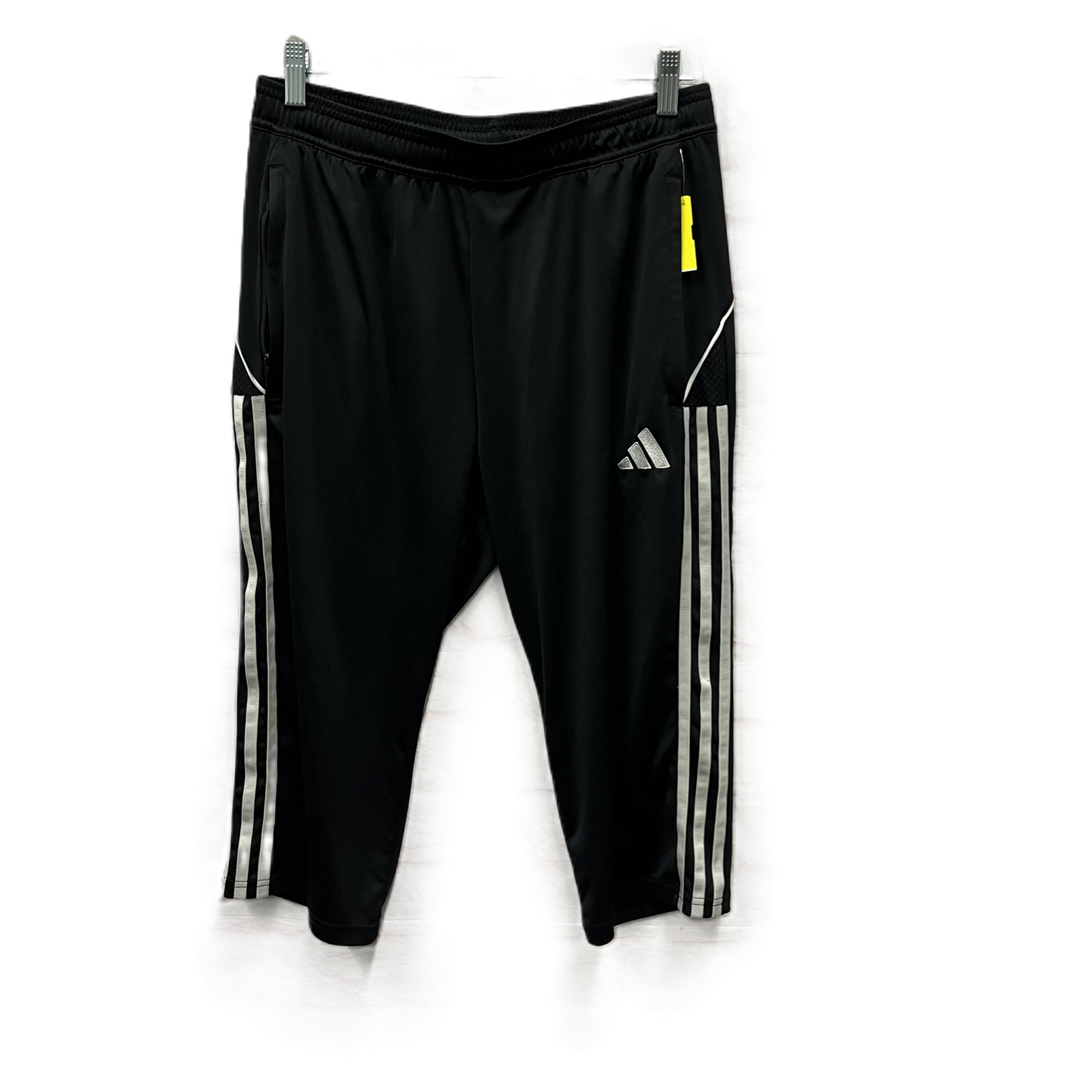 Athletic Capris By Adidas In Black, Size: L