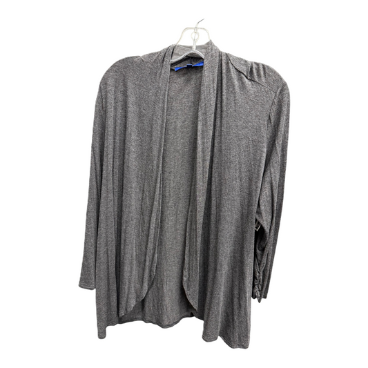 Cardigan By Apt 9 In Grey, Size: 1x