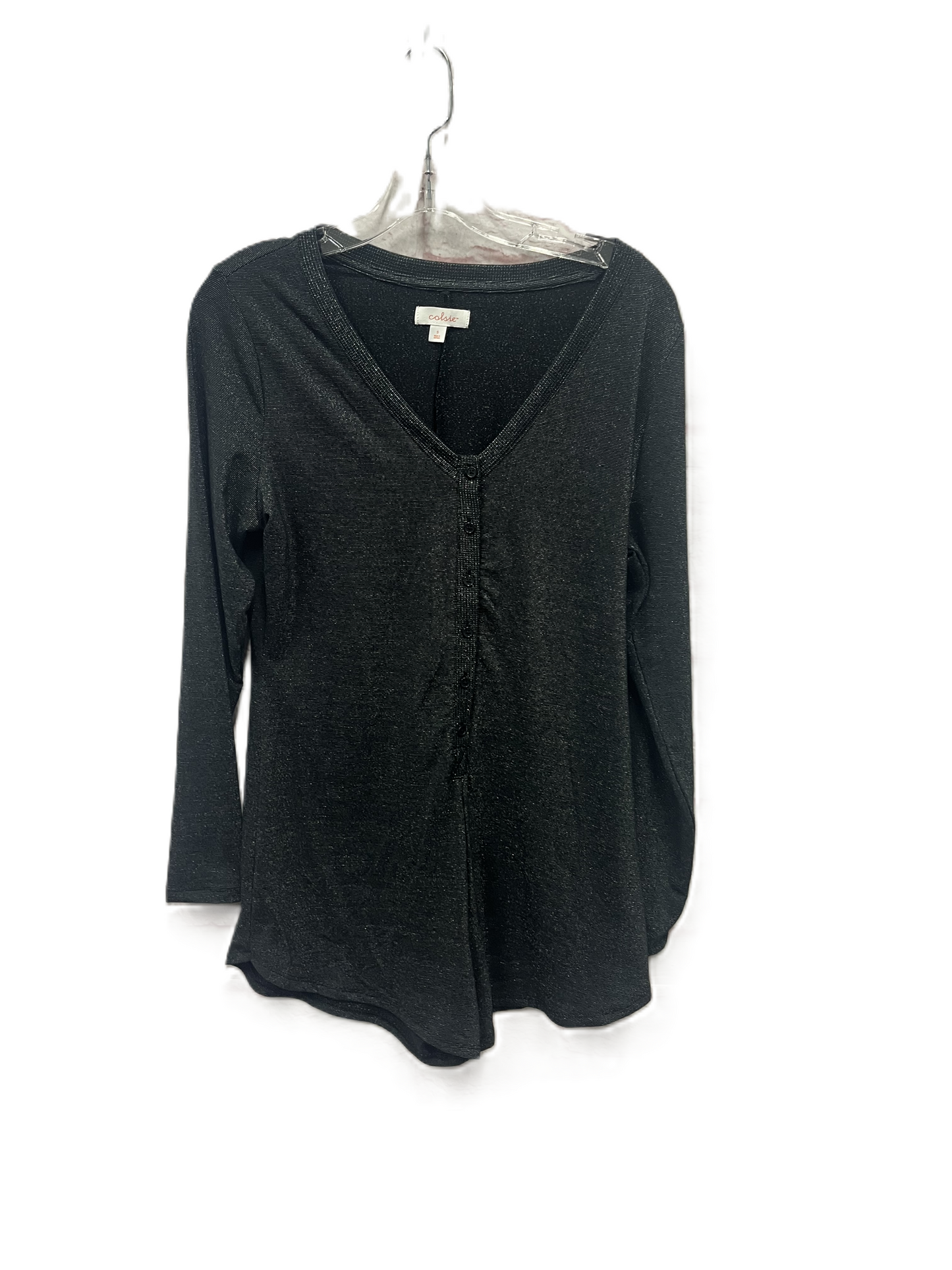 Top Long Sleeve By Colsie In Grey, Size: S