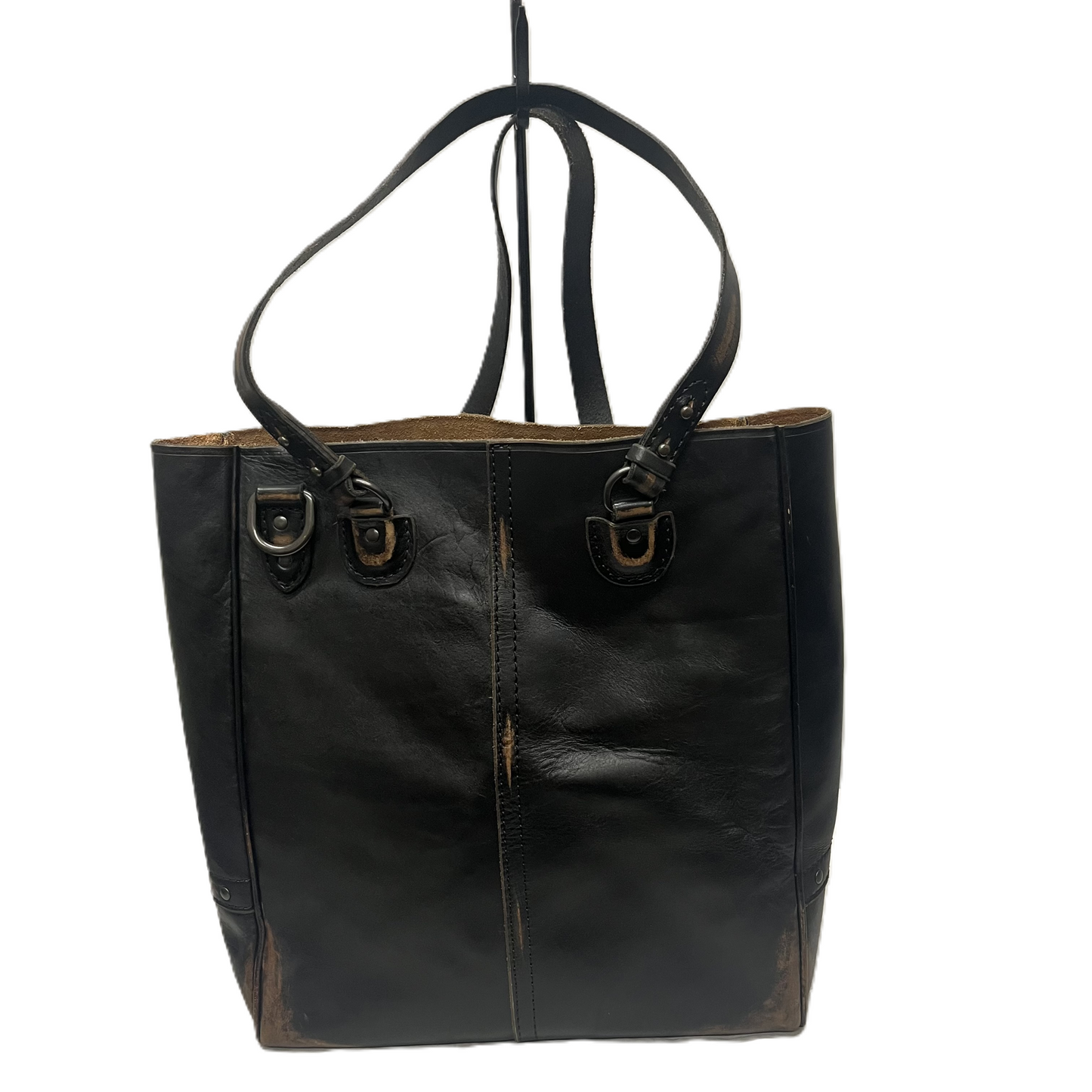 Tote Leather By Fossil, Size: Large