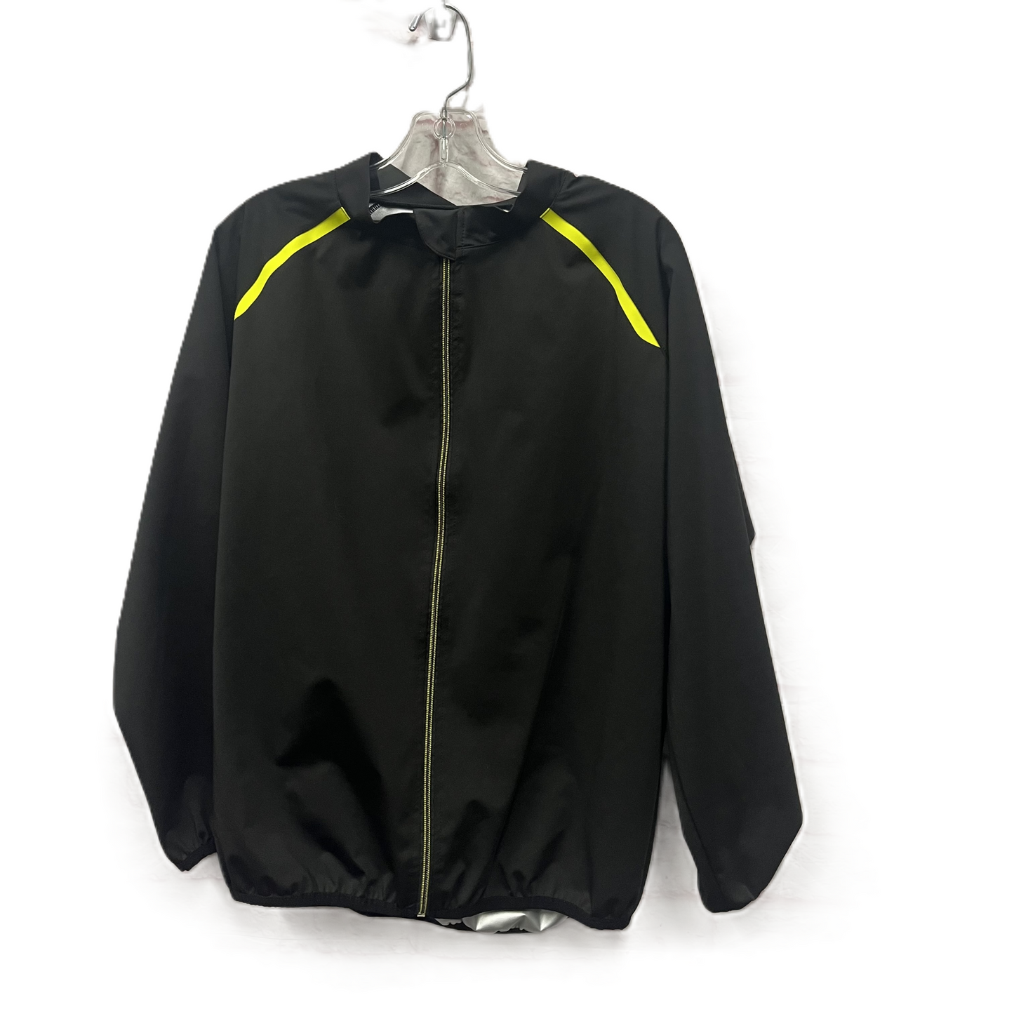 Athletic Jacket  In Black, Size: 2x