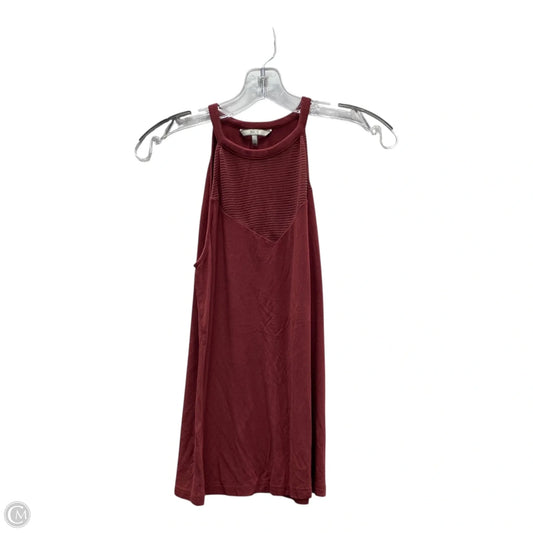 Top Sleeveless By Bke In Red, Size: M