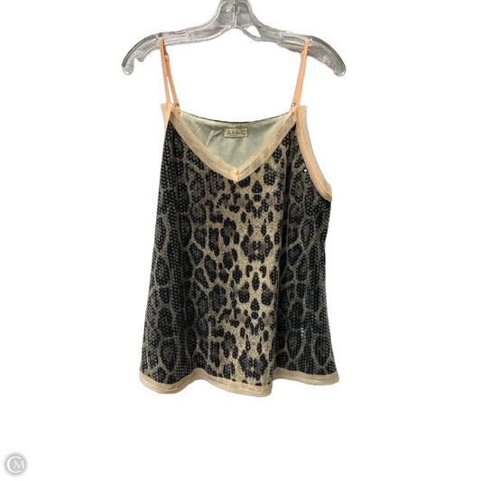 Top Sleeveless By she sho  In Peach, Size: L