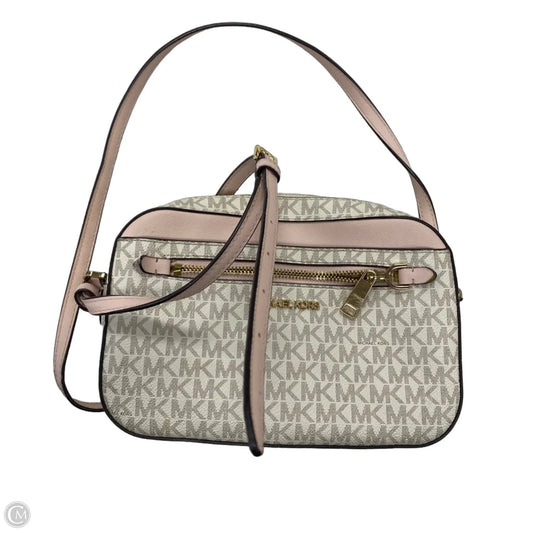 Crossbody Designer By Michael Kors, Size: Medium