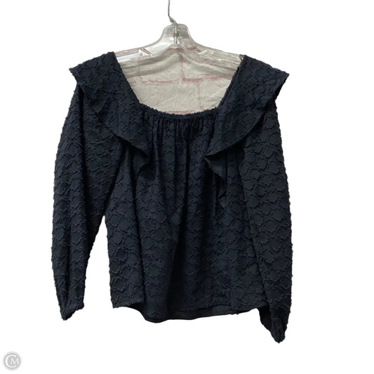 Top Long Sleeve By Vineyard Vines In Blue, Size: Xs