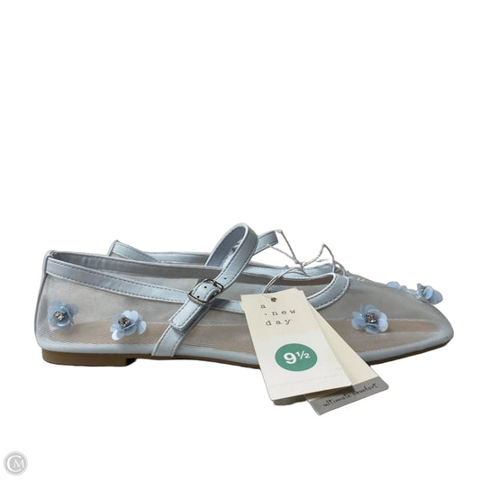 Shoes Flats By A New Day In Blue, Size: 9.5