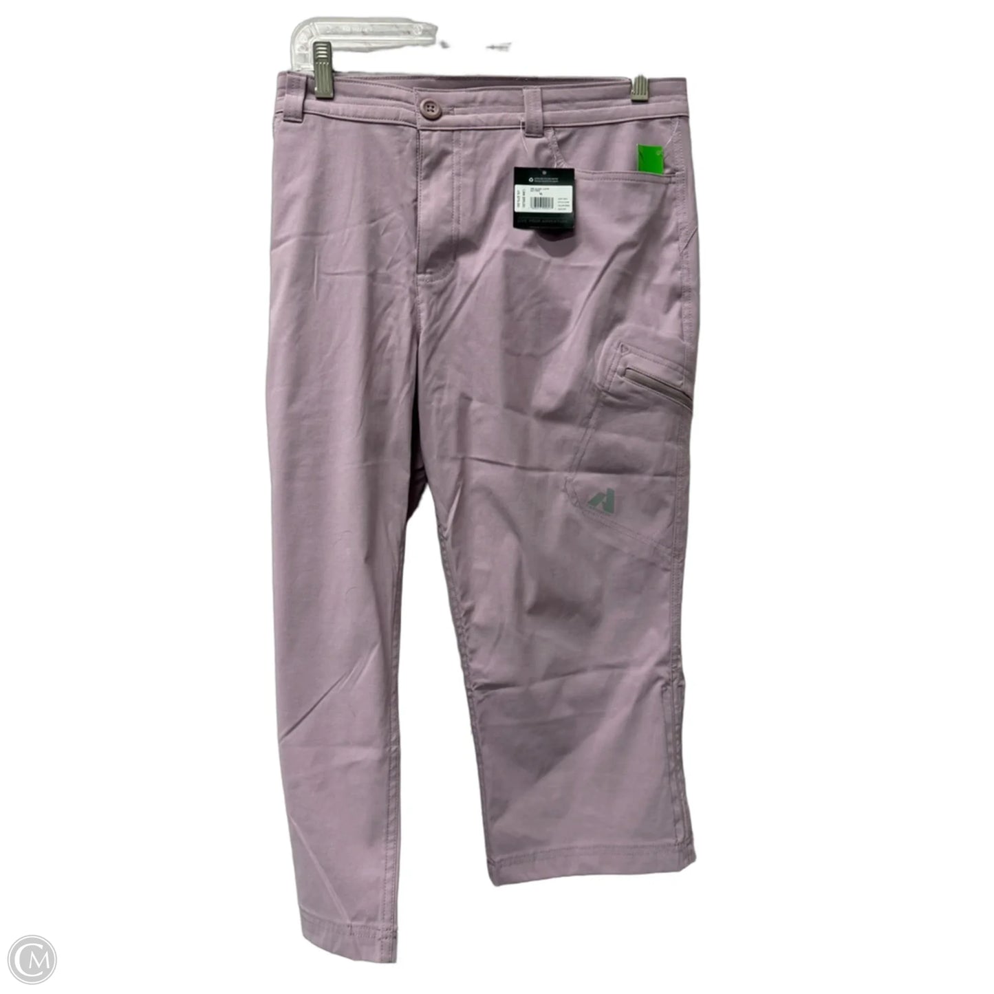 Athletic Capris By Eddie Bauer In Purple, Size: 16
