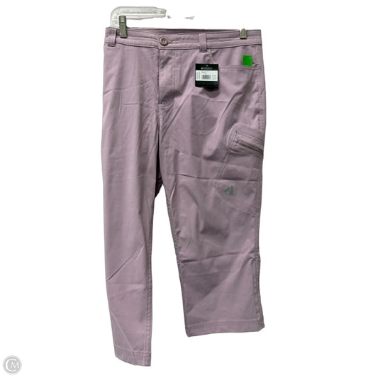 Athletic Capris By Eddie Bauer In Purple, Size: 16